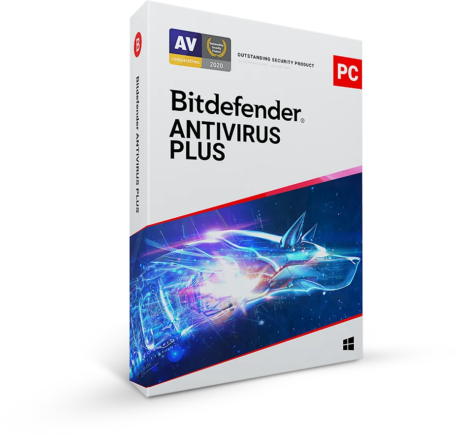Bitdefender Antivirus Plus 1 User 1 Year License Key